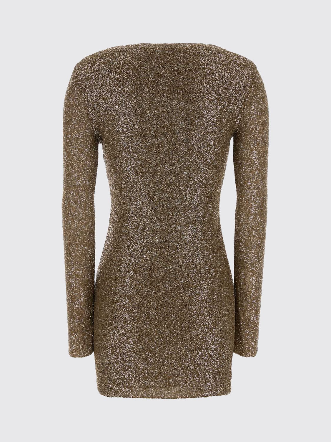 SAINT LAURENT KLEID: Kleid damen Saint Laurent, Braun - Img 3