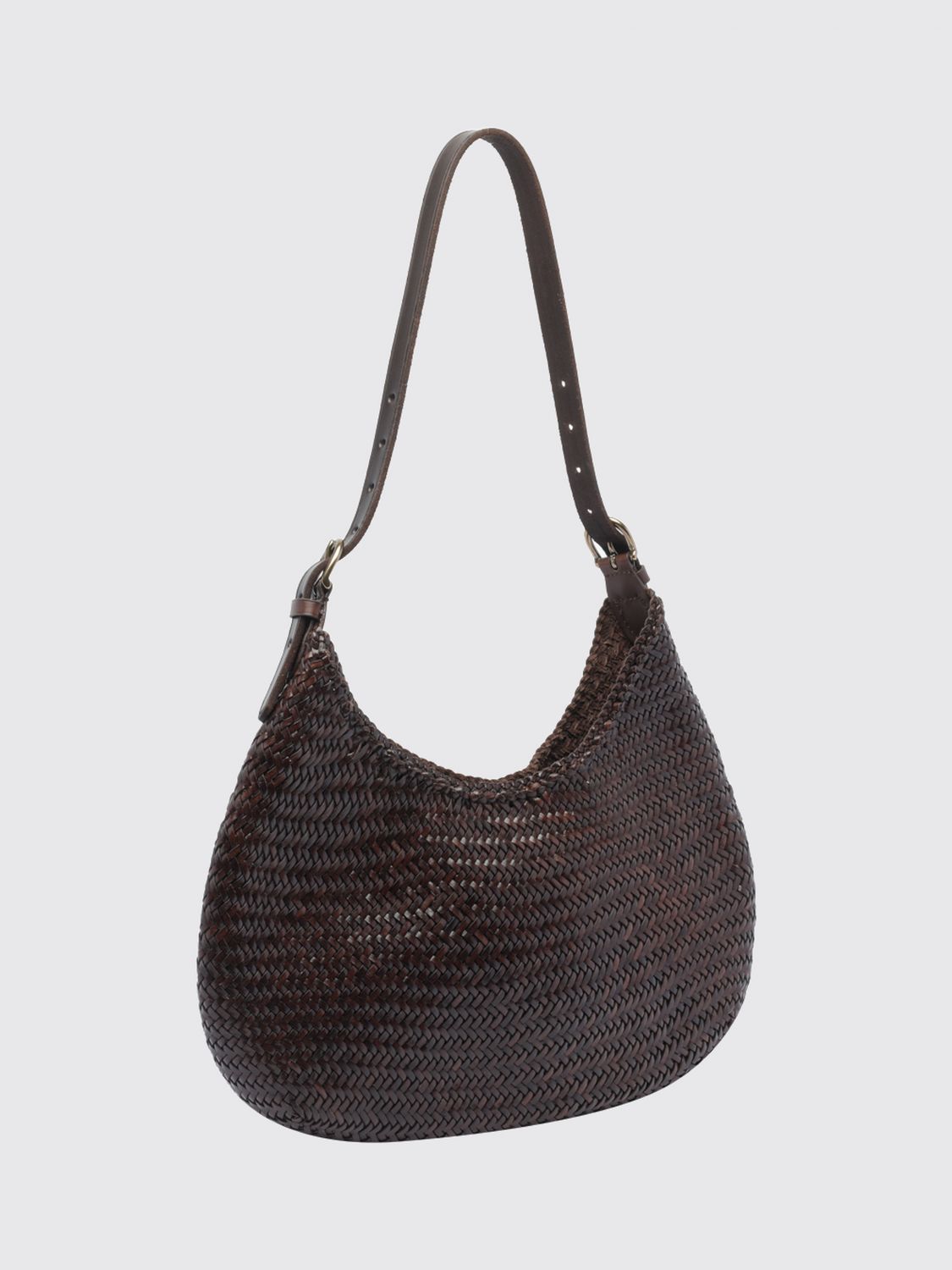 DRAGON DIFFUSION SCHULTERTASCHE: Schultertasche damen Dragon Diffusion, Braun - Img 3