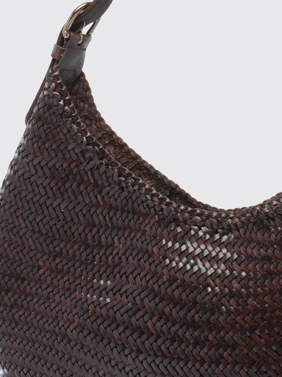 DRAGON DIFFUSION SCHULTERTASCHE: Schultertasche damen Dragon Diffusion, Braun - Img 4