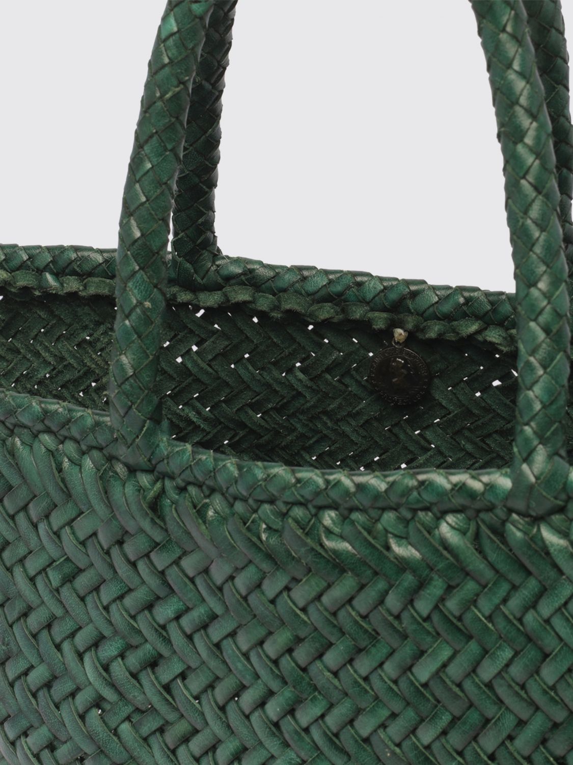 DRAGON DIFFUSION BORSA A MANO: Borsa a mano donna Dragon Diffusion, Verde - Img 4