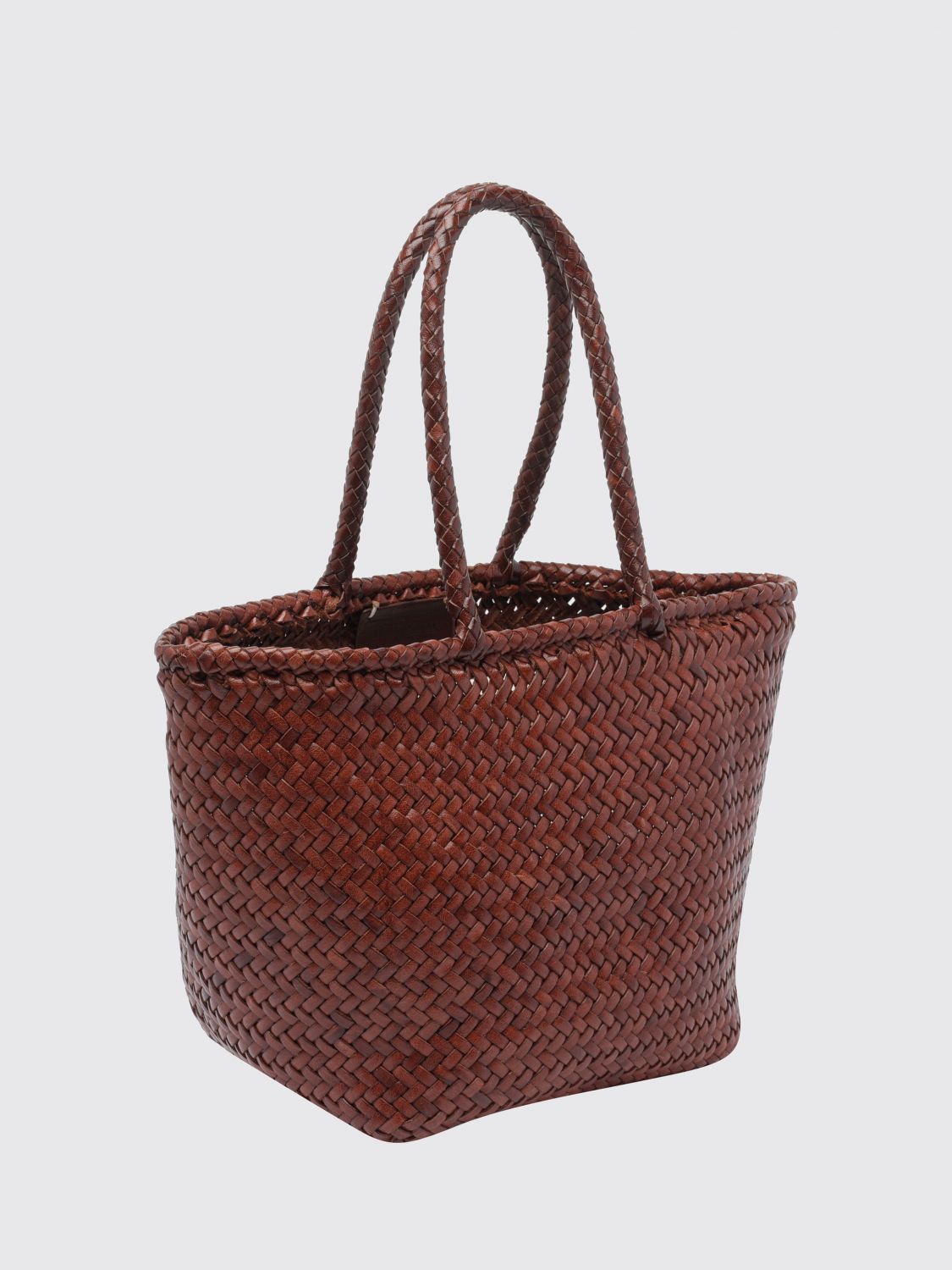 DRAGON DIFFUSION BORSA A MANO: Borsa a mano donna Dragon Diffusion, Marrone - Img 3