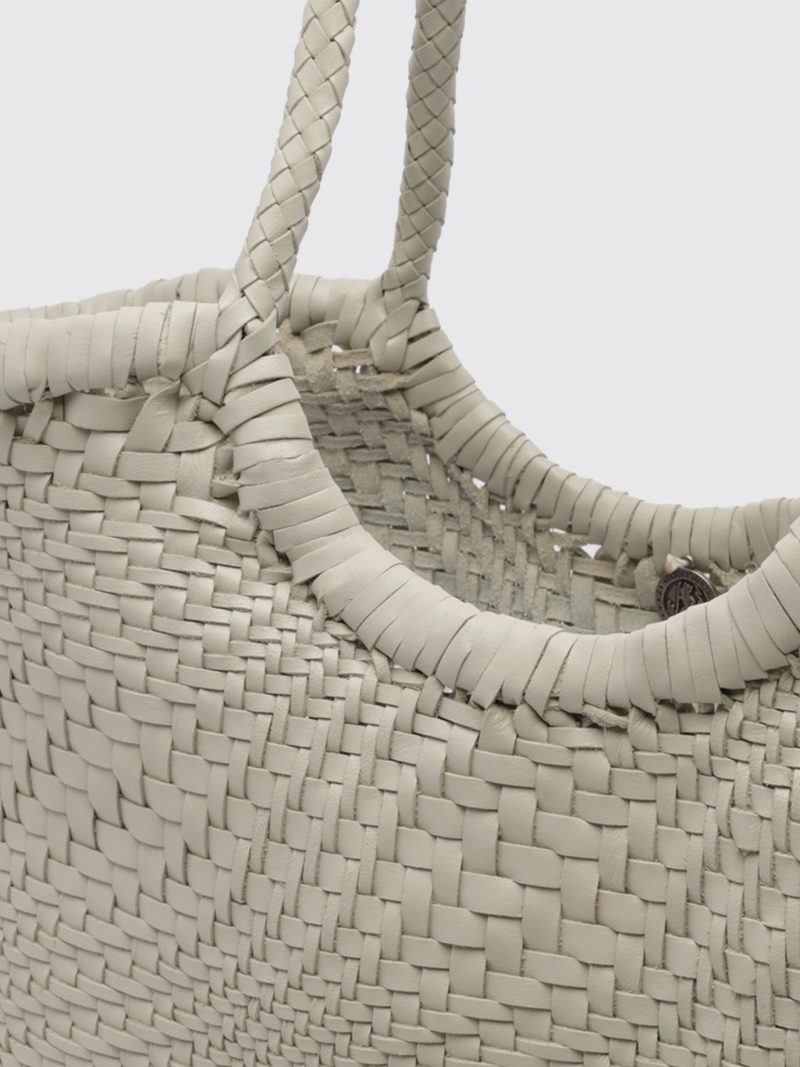 DRAGON DIFFUSION BORSA A SPALLA: Borsa a spalla donna Dragon Diffusion, Bianco - Img 4