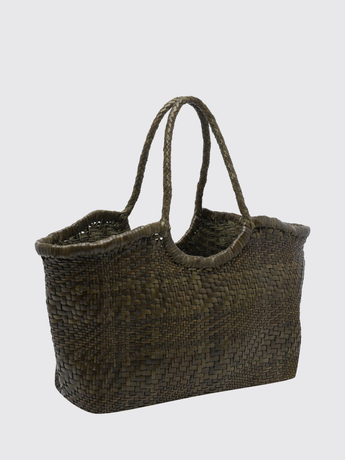 DRAGON DIFFUSION BORSA A SPALLA: Borsa a spalla donna Dragon Diffusion, Verde - Img 3