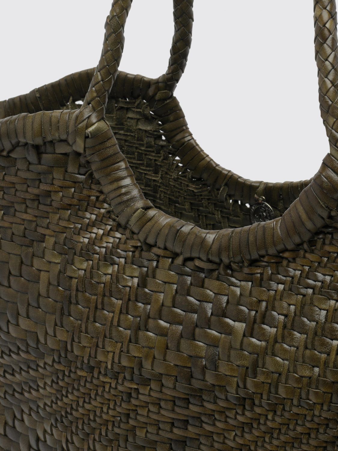 DRAGON DIFFUSION BORSA A SPALLA: Borsa a spalla donna Dragon Diffusion, Verde - Img 4
