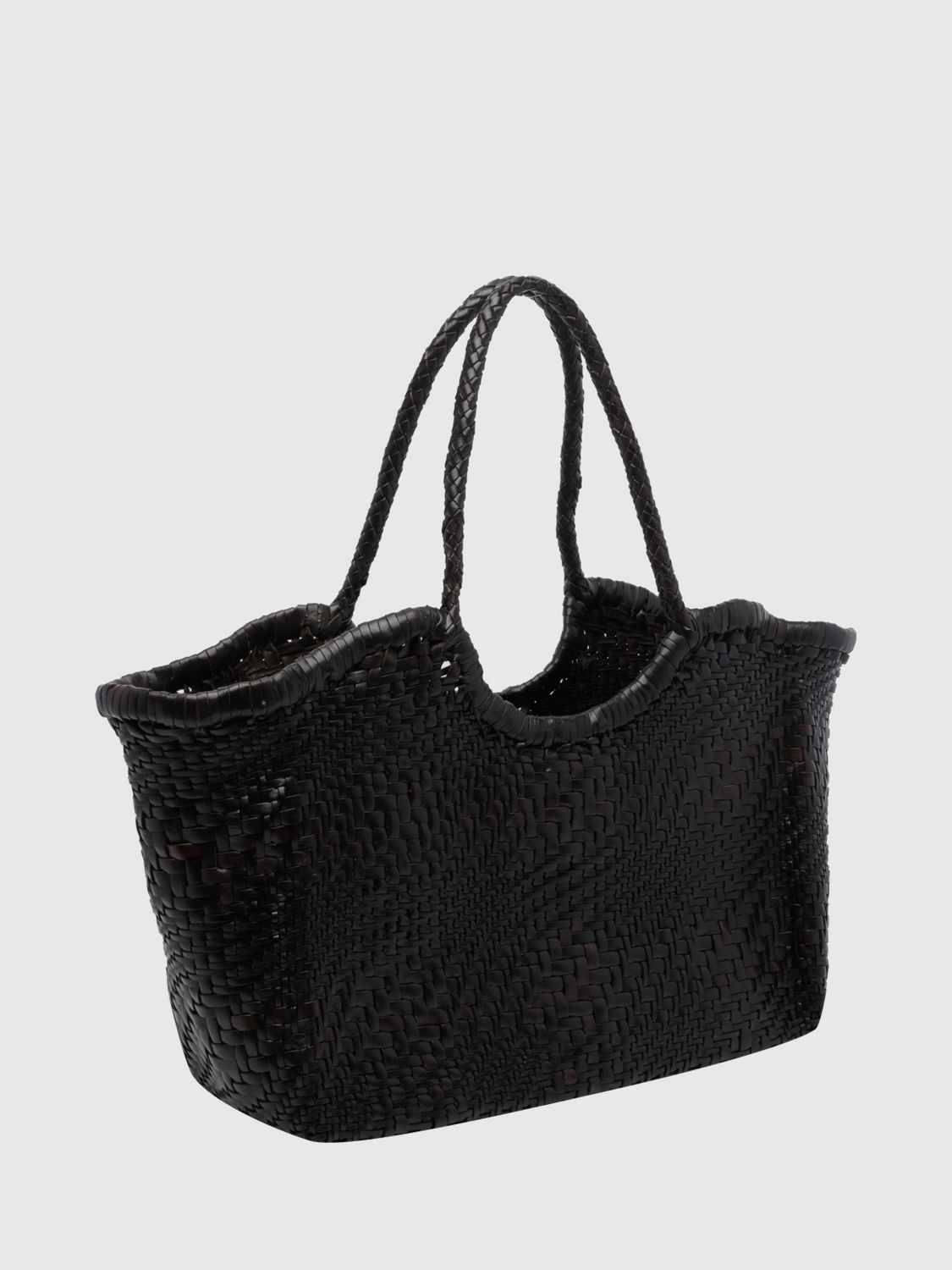 DRAGON DIFFUSION BORSA A SPALLA: Borsa a spalla donna Dragon Diffusion, Marrone - Img 3