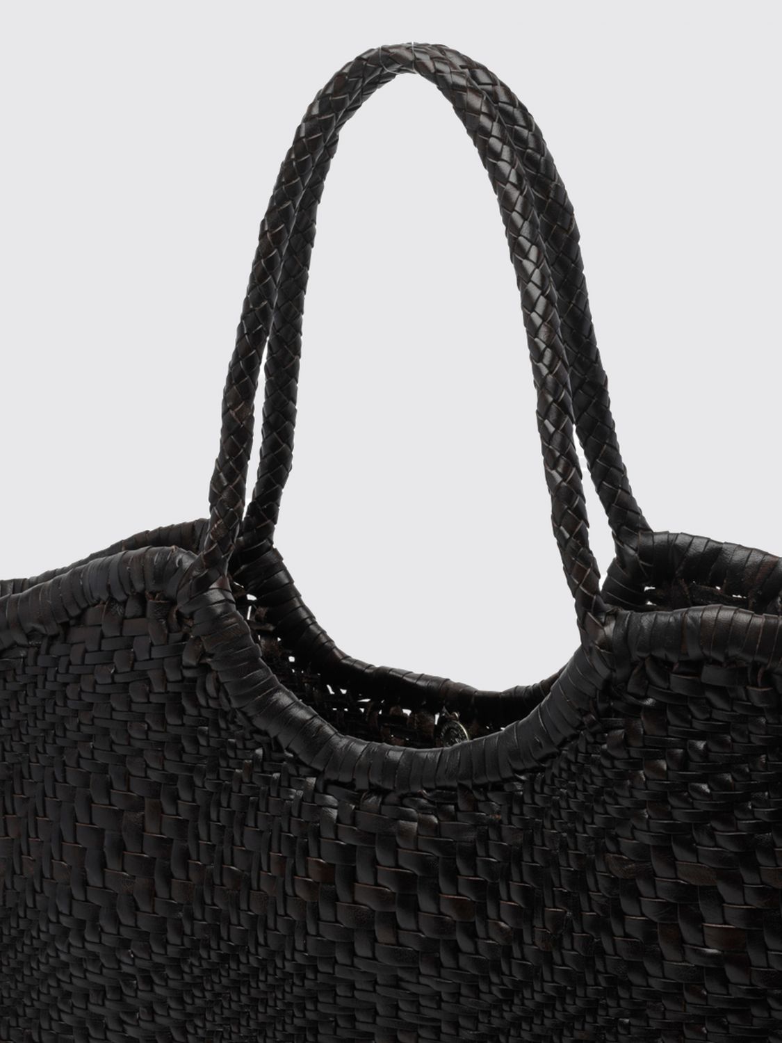 DRAGON DIFFUSION BORSA A SPALLA: Borsa a spalla donna Dragon Diffusion, Marrone - Img 4