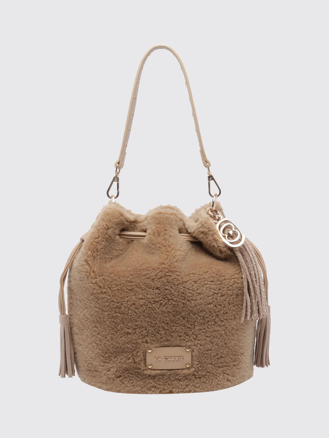 LA CARRIE BORSA A MANO: Borsa a mano donna La Carrie, Beige - Img 1