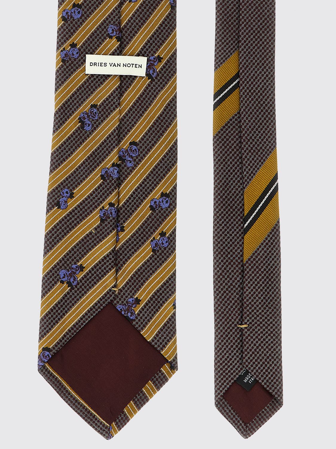 DRIES VAN NOTEN TIE: Tie men Dries Van Noten, Fa01 - Img 2