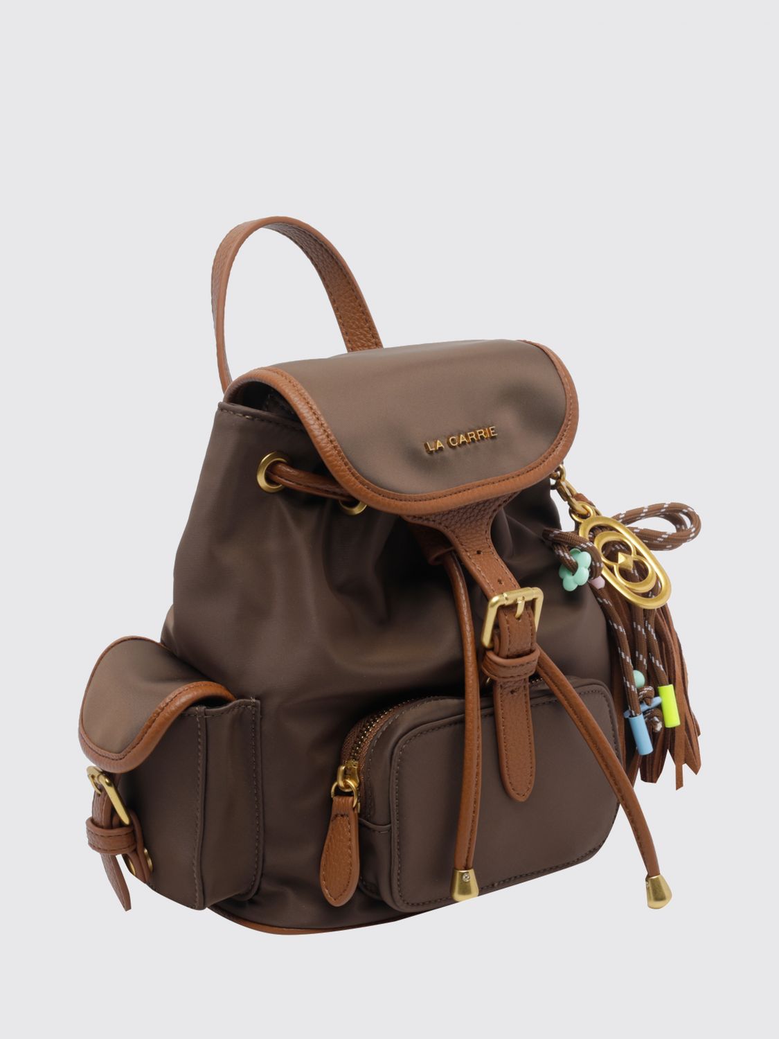 LA CARRIE MOCHILA: Mochila mujer La Carrie, Marrón - Img 3