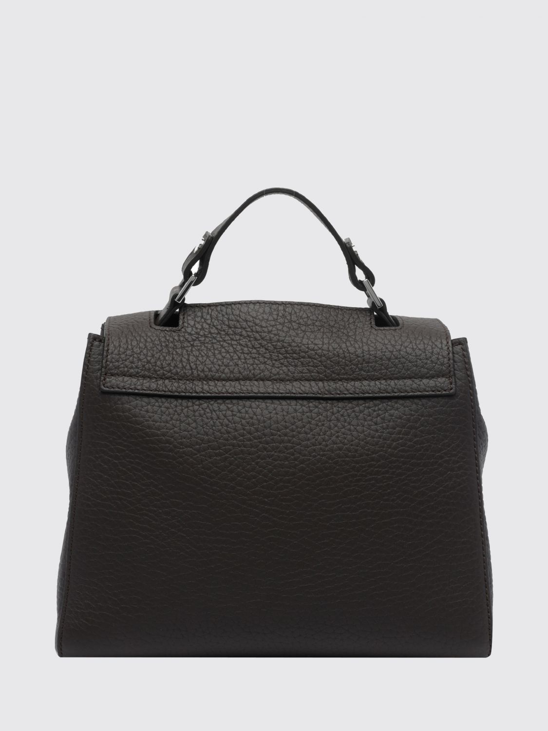 ORCIANI HANDBAG: Handbag woman Orciani, Brown - Img 2