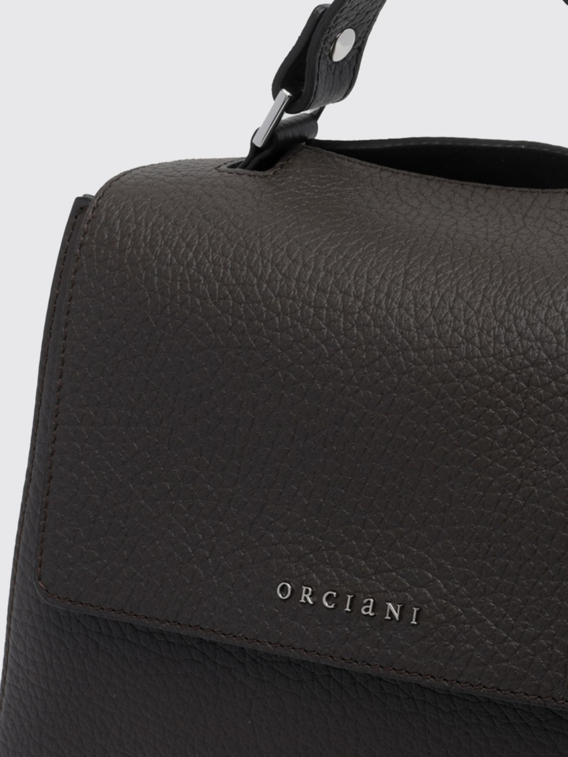 ORCIANI HANDBAG: Handbag woman Orciani, Brown - Img 4