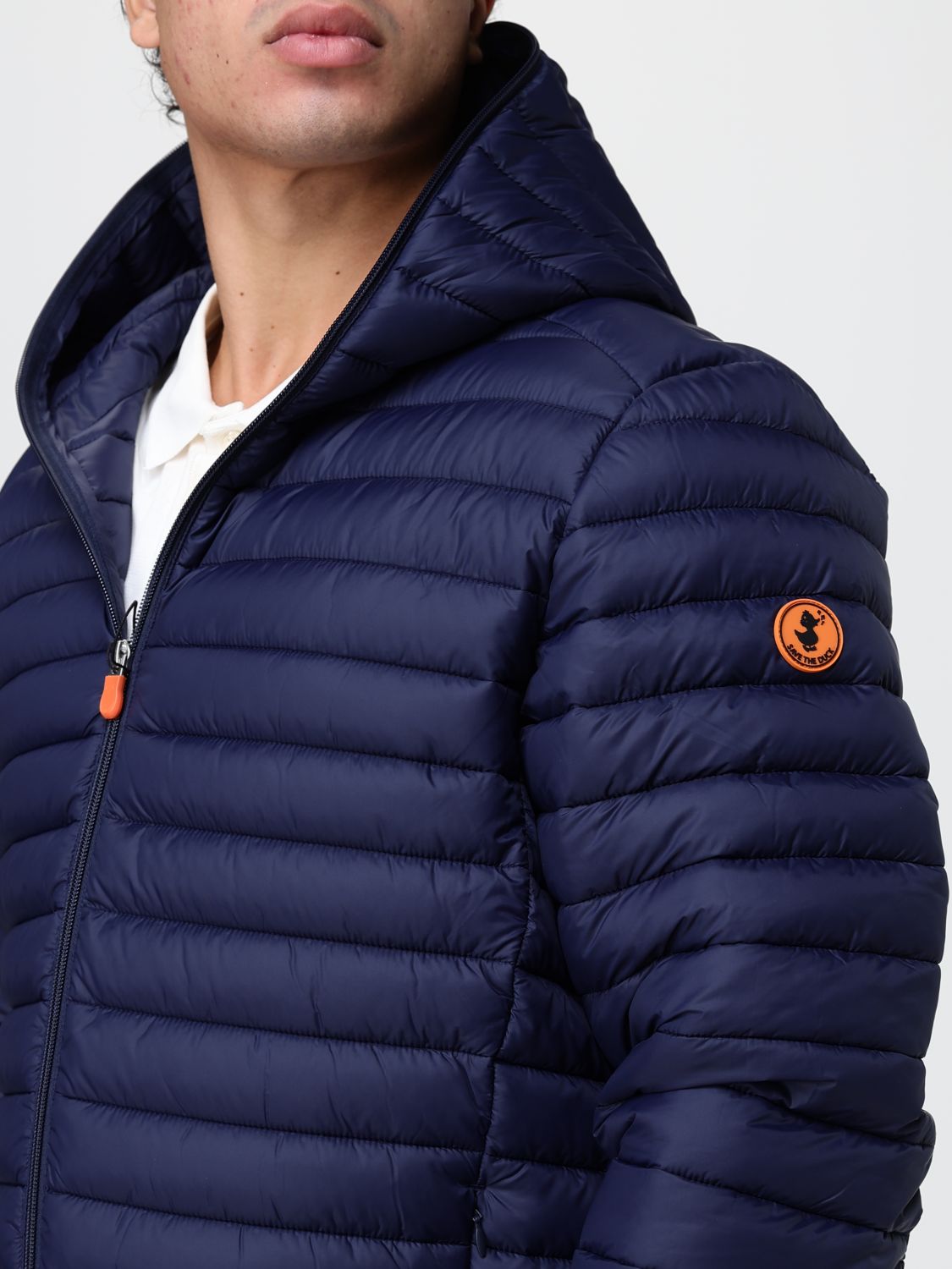SAVE THE DUCK JACKET: Jacket men Save The Duck, Navy - Img 4