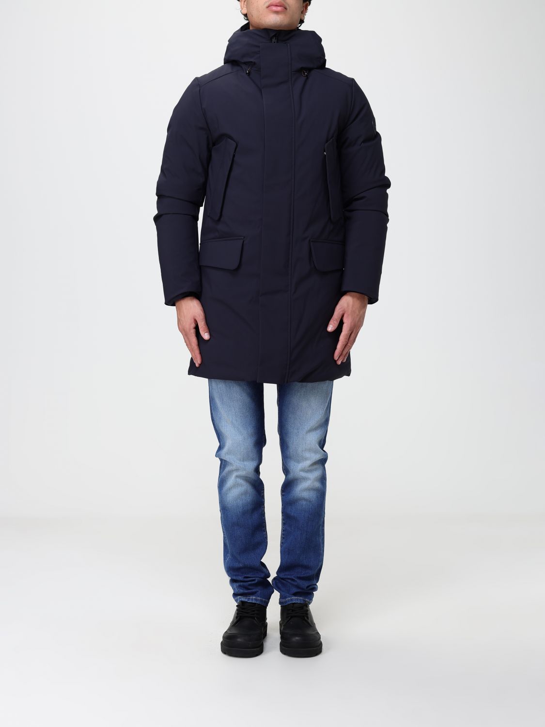 SAVE THE DUCK JACKET: Jacket men Save The Duck, Navy - Img 1