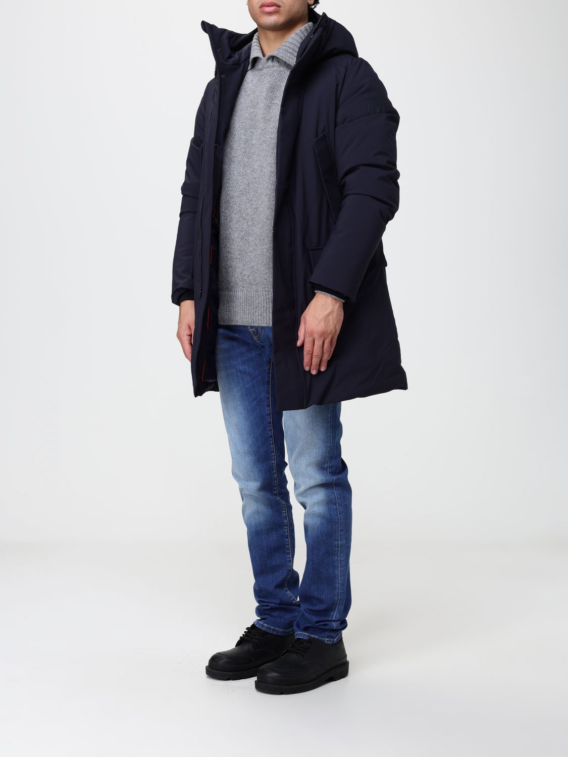 SAVE THE DUCK JACKET: Jacket men Save The Duck, Navy - Img 3