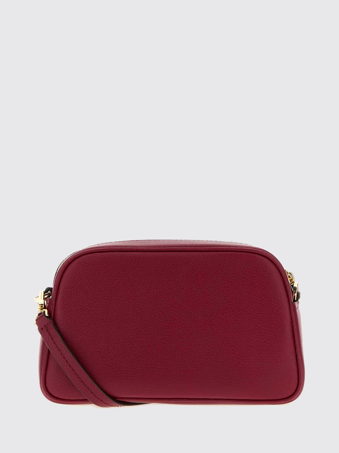 MICHAEL KORS BORSA A TRACOLLA: Camera bag a tracolla Jet Set Michael Kors in pelle con logo metallico, Rosso - Img 2