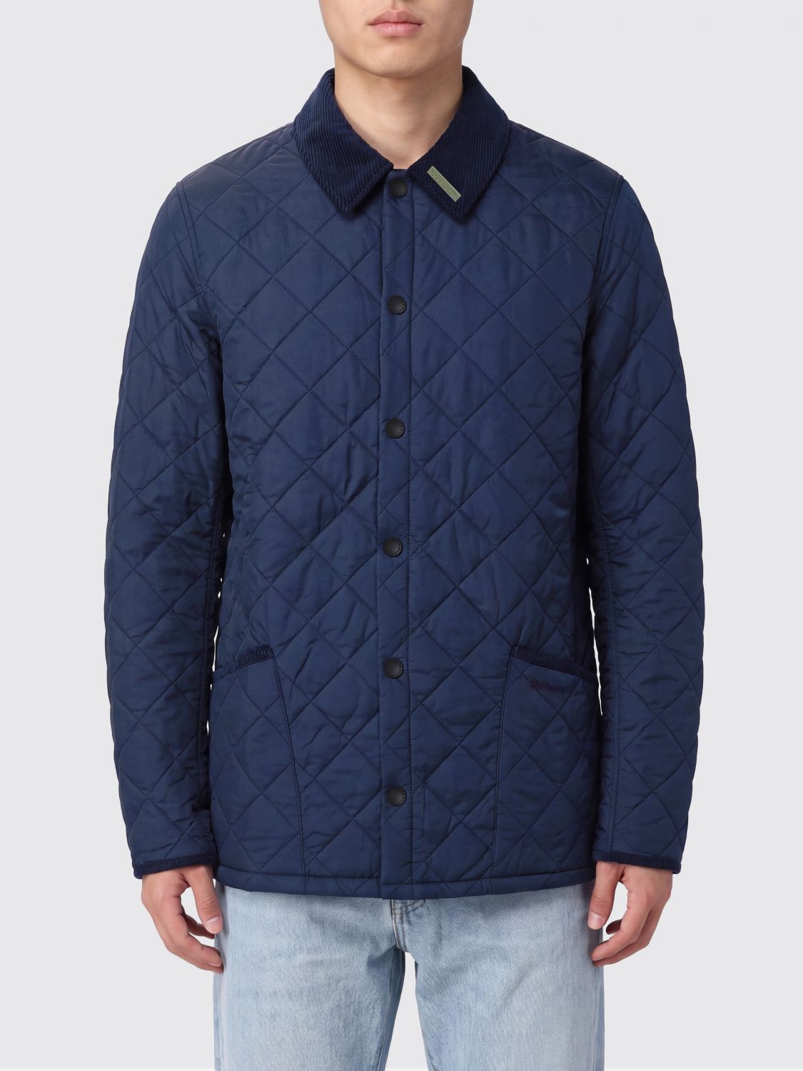 BARBOUR ジャケット: ジャケット メンズ Barbour, ブルー - Img 1