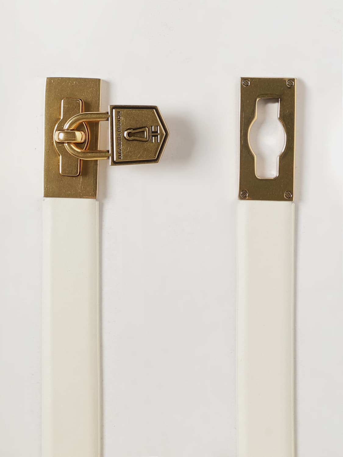 ELISABETTA FRANCHI CINTURA: Cintura donna Elisabetta Franchi, Panna - Img 3