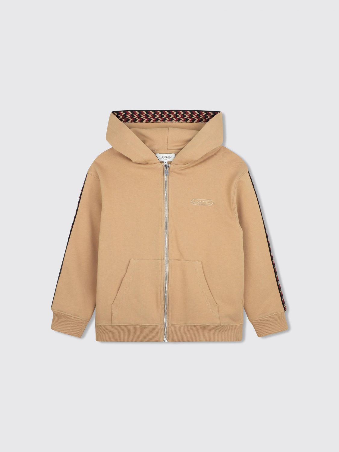 LANVIN SWEATER: Sweater kids Lanvin, Brown - Img 1