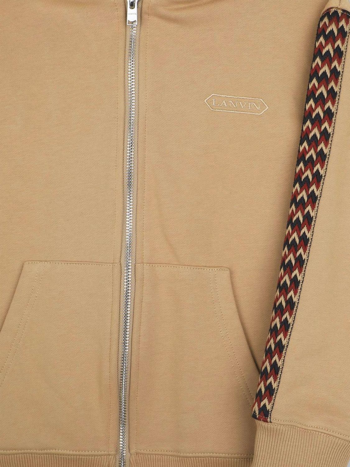 LANVIN SWEATER: Sweater kids Lanvin, Brown - Img 3