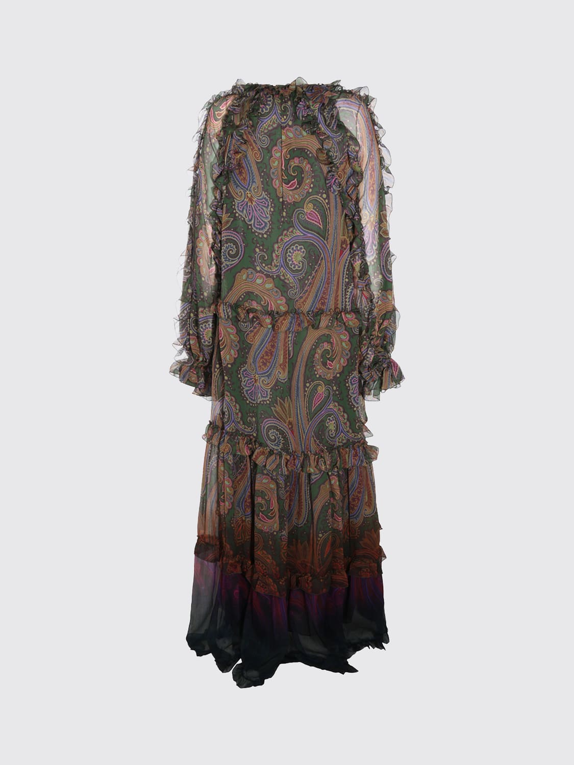 ETRO VESTIDO: Vestido mujer Etro, Verde - Img 3