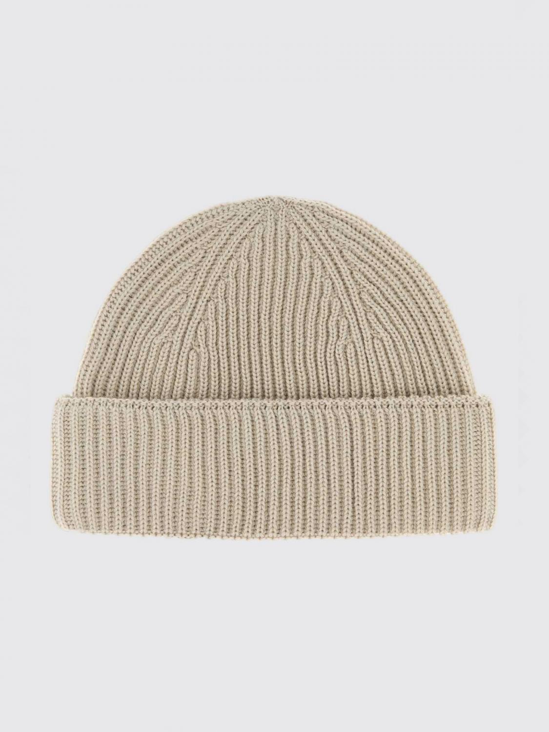 MAISON KITSUNÉ HAT: Hat men Maison KitsunÉ, Beige - Img 2