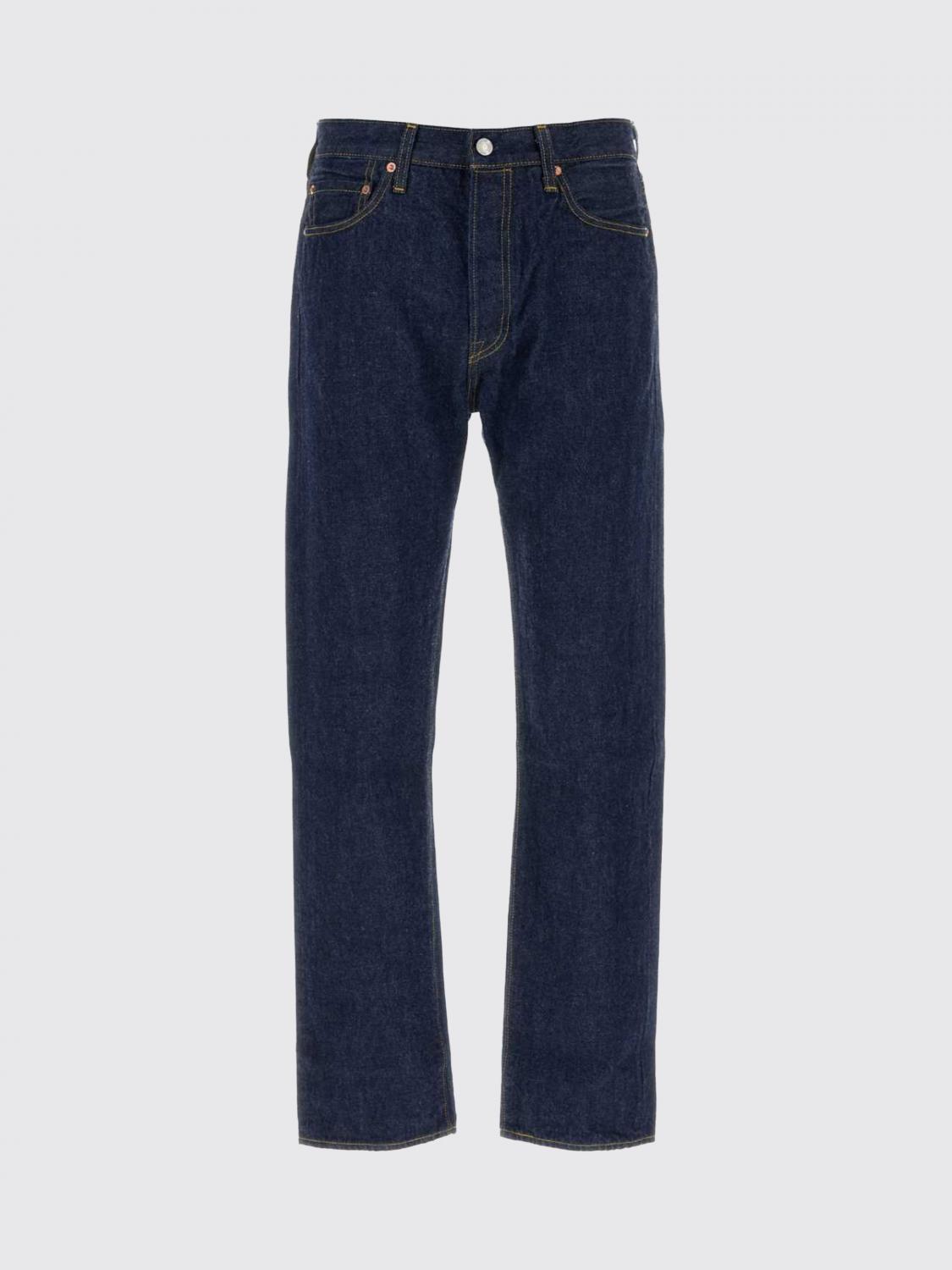 LEVI'S JEANS: Vaqueros rectos Blue Tab™ Levi's de 5 bolsillos y talle medio en denim de algodón, Denim - Img 2