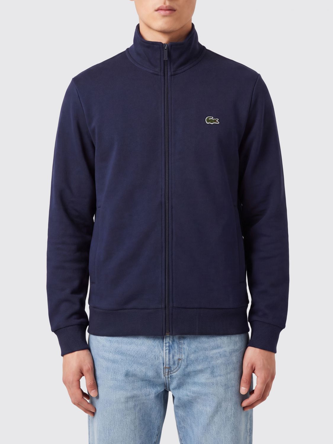LACOSTE SWEATSHIRT: Sweatshirt herren Lacoste, Navy - Img 1