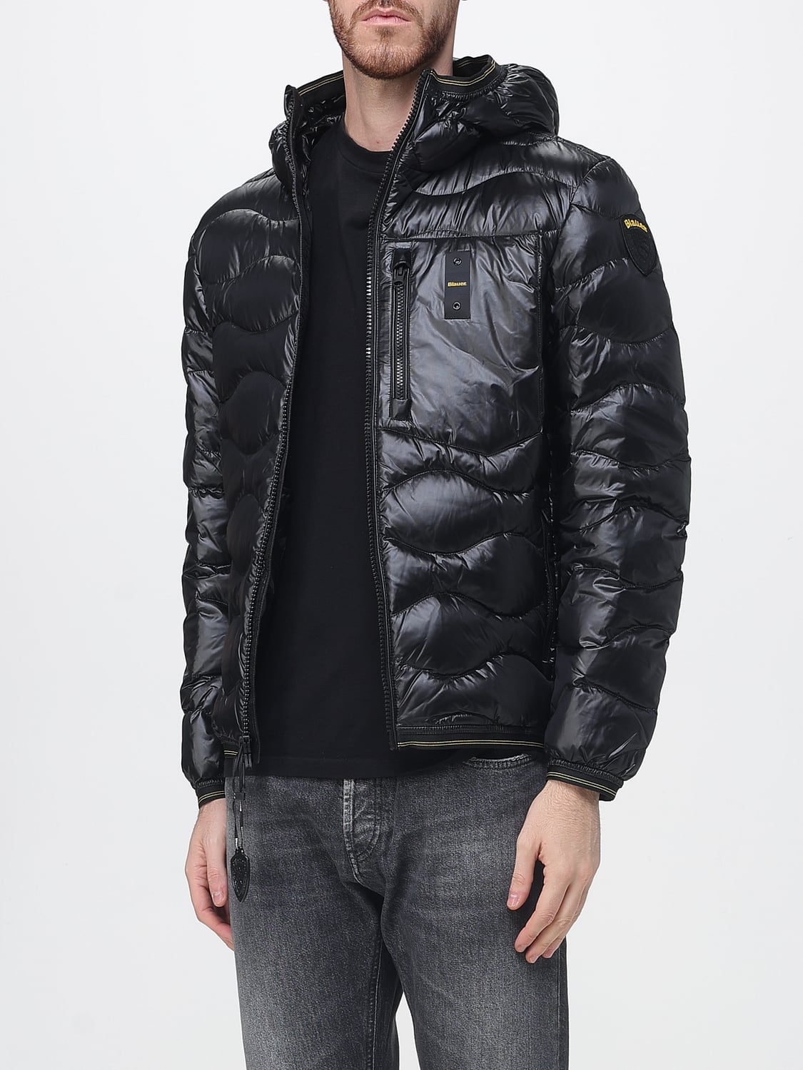 BLAUER GIACCA: Giacca uomo Blauer, Nero - Img 3