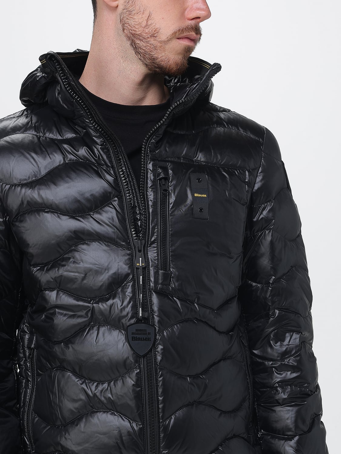 BLAUER GIACCA: Giacca uomo Blauer, Nero - Img 4