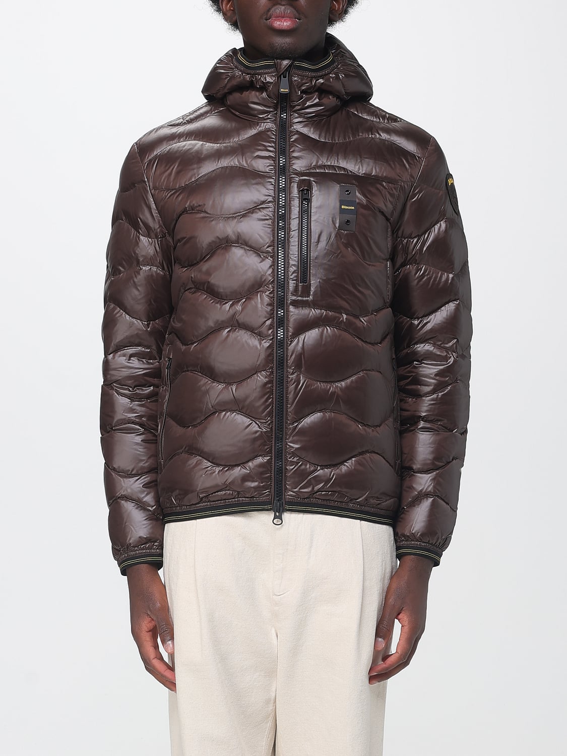 BLAUER GIACCA: Giacca uomo Blauer, Marrone - Img 1