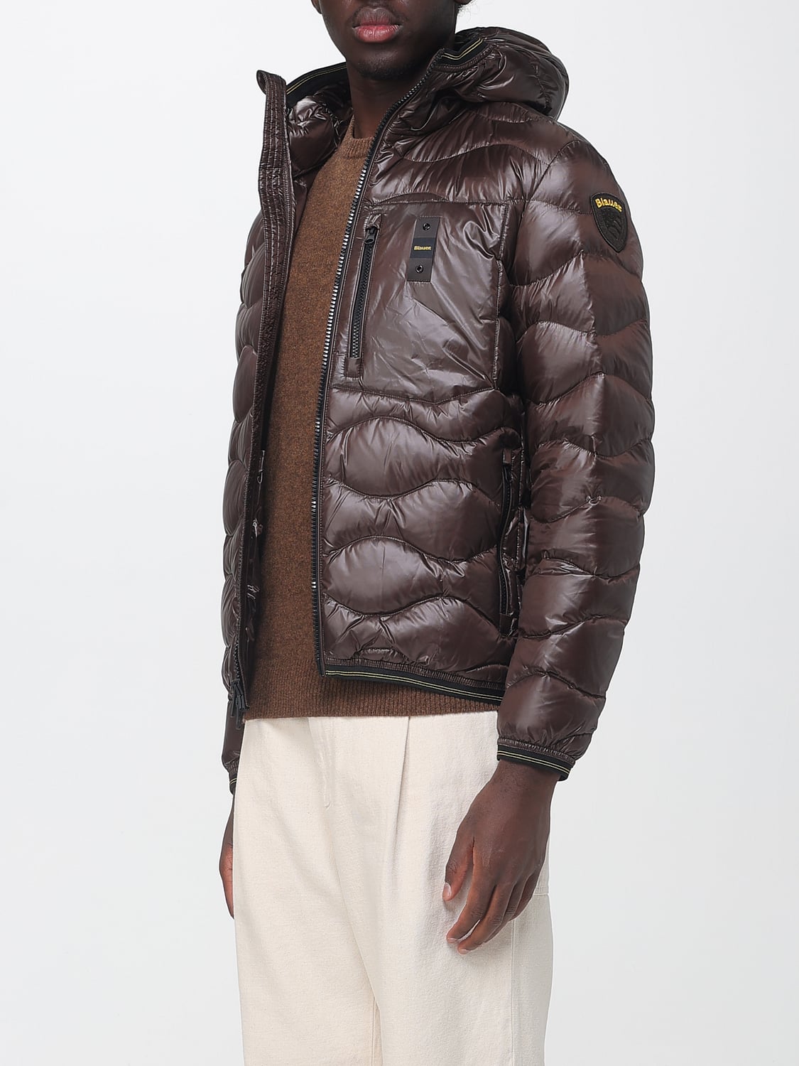 BLAUER GIACCA: Giacca uomo Blauer, Marrone - Img 3