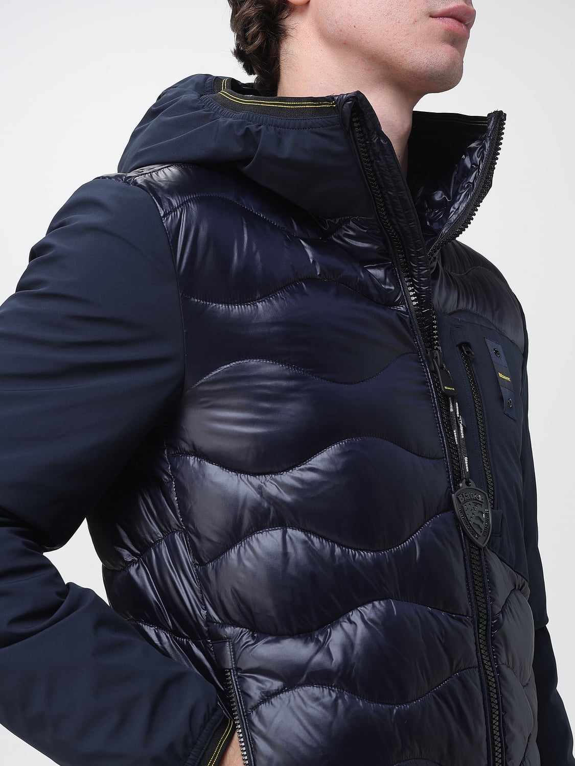 BLAUER GIACCA: Giacca uomo Blauer, Blue - Img 4