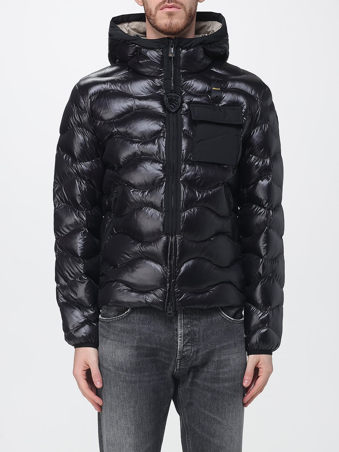 BLAUER GIACCA: Giacca uomo Blauer, Nero - Img 1
