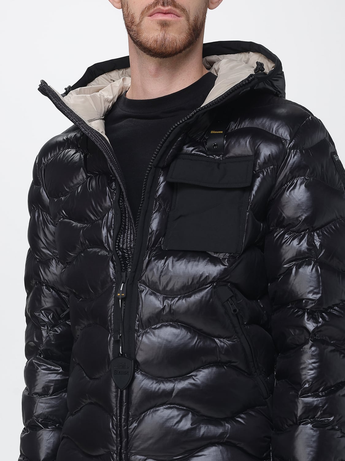 BLAUER GIACCA: Giacca uomo Blauer, Nero - Img 4