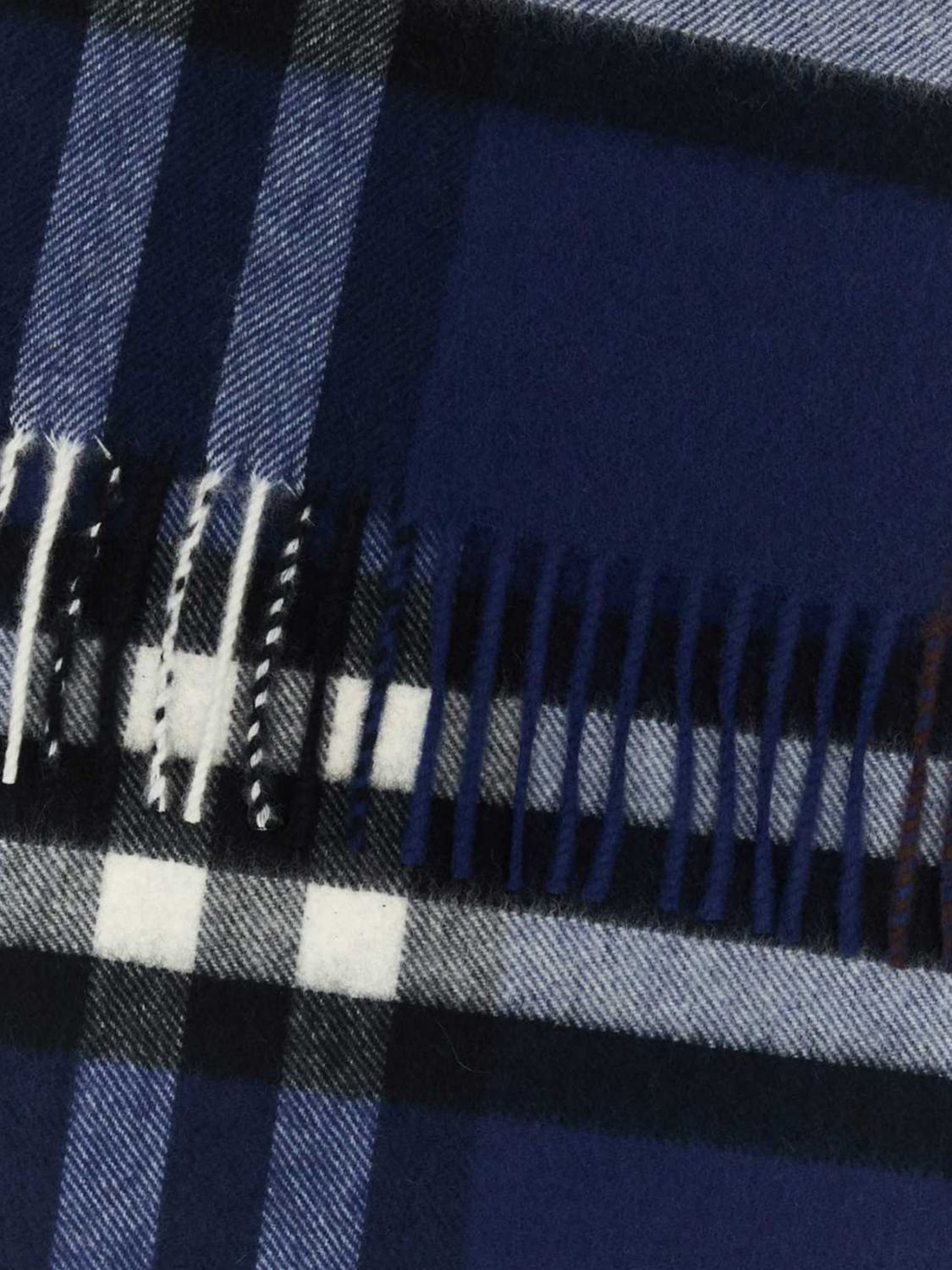 BURBERRY 스카프: 스카프 남성 Burberry, 블루 - Img 3
