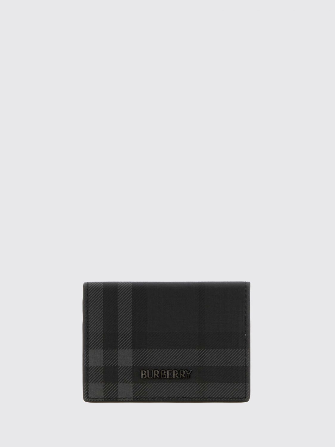 BURBERRY WALLET: Wallet men Burberry, Grey - Img 1