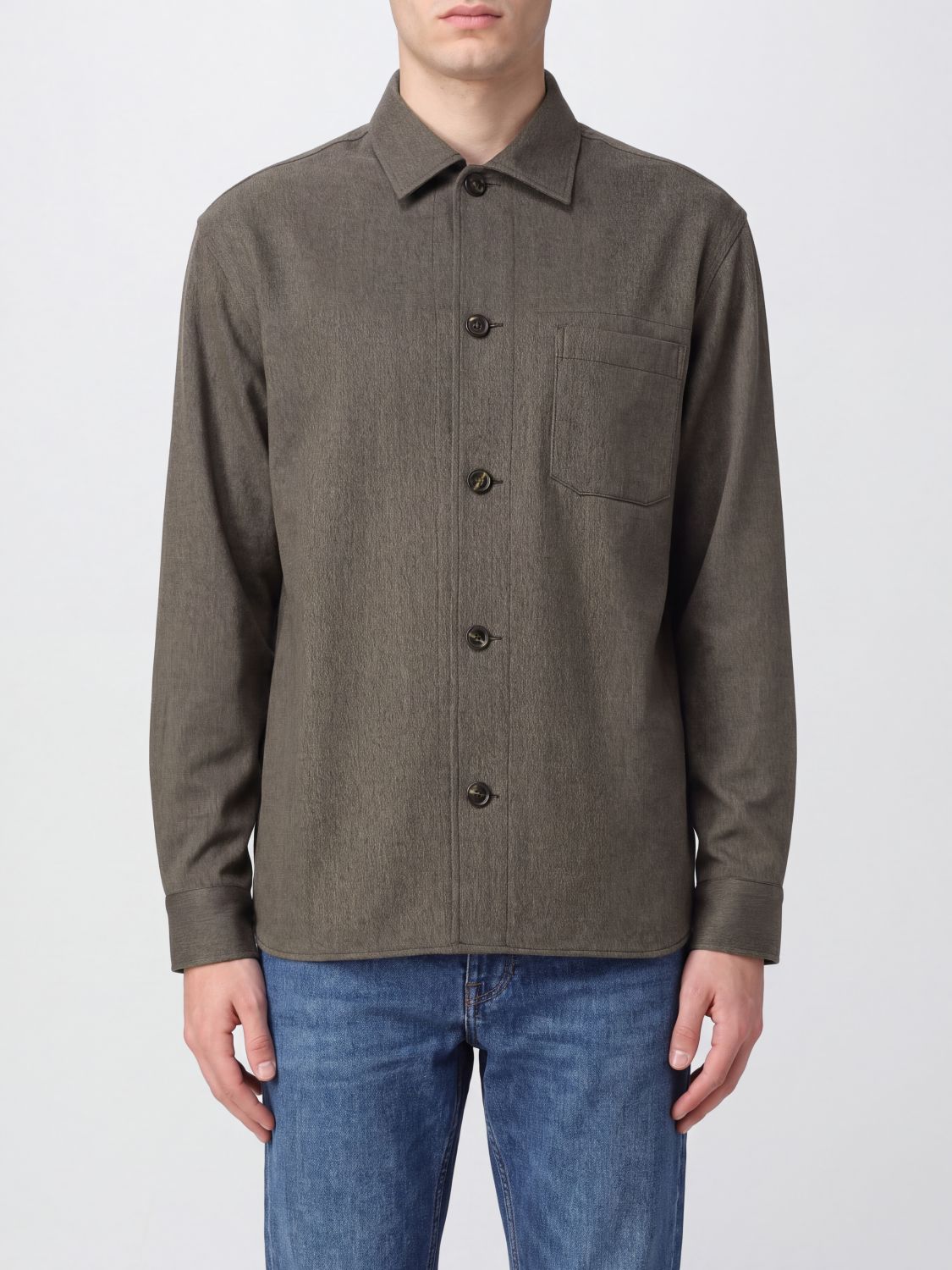 BRIONI SHIRT: Shirt men Brioni, Brown - Img 1
