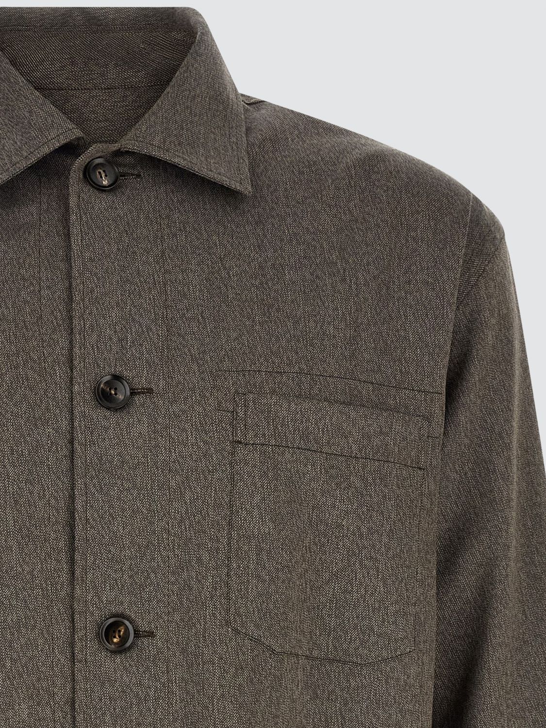 BRIONI SHIRT: Shirt men Brioni, Brown - Img 4