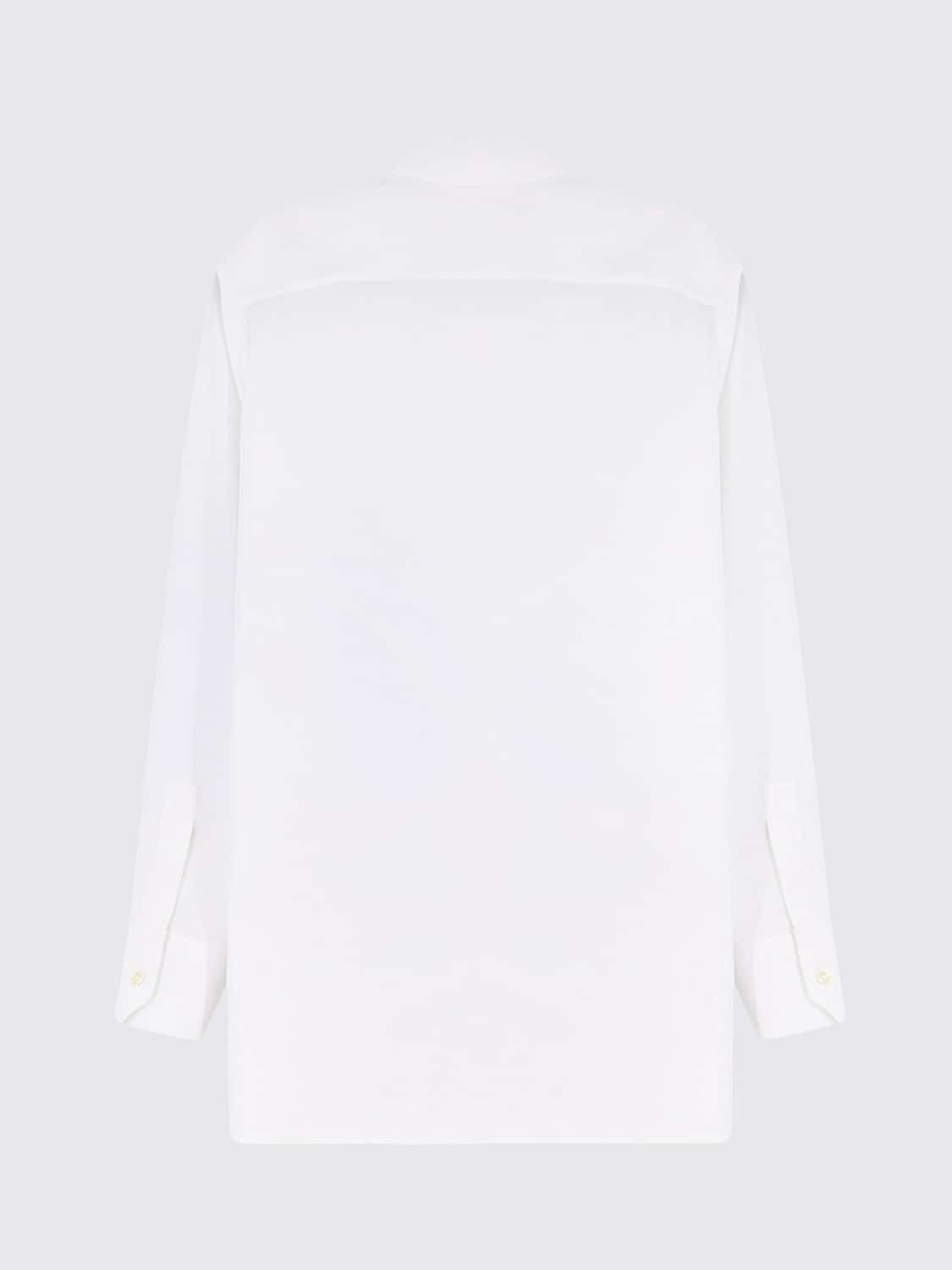 SAINT LAURENT CAMISA: Camisa mujer Saint Laurent, Blanco - Img 3