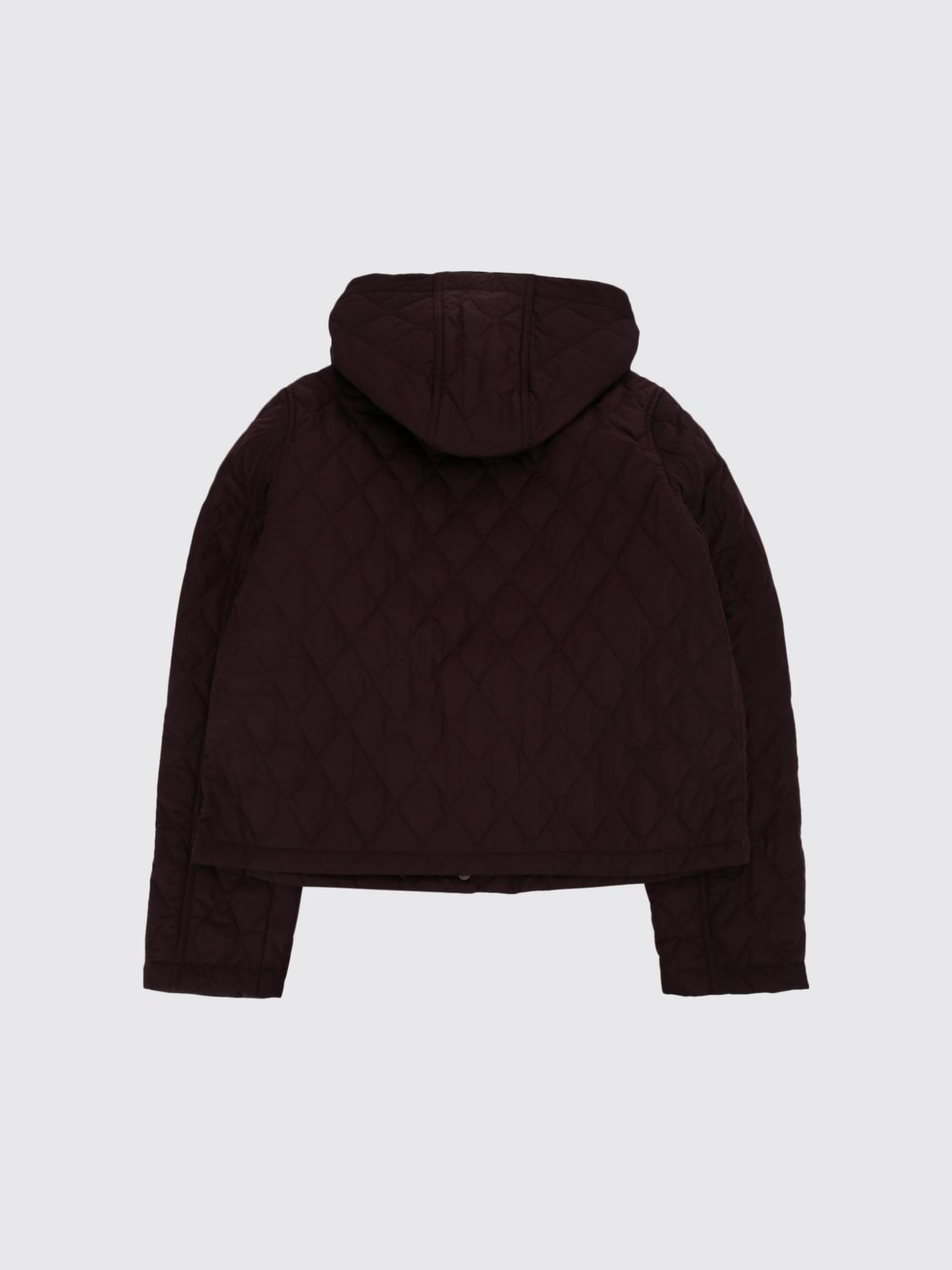 BURBERRY JACKET: Jacket kids Burberry, Wine - Img 2