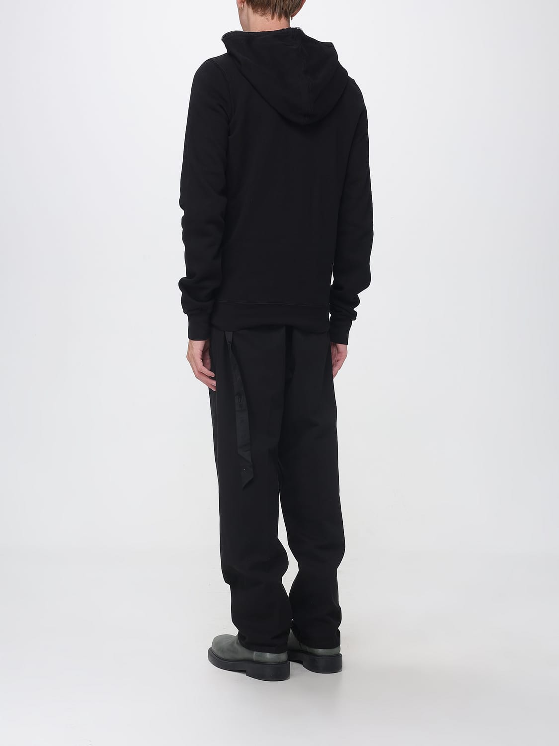 RICK OWENS DRKSHDW SUDADERA: Sudadera hombre Rick Owens Drkshdw, Negro - Img 3