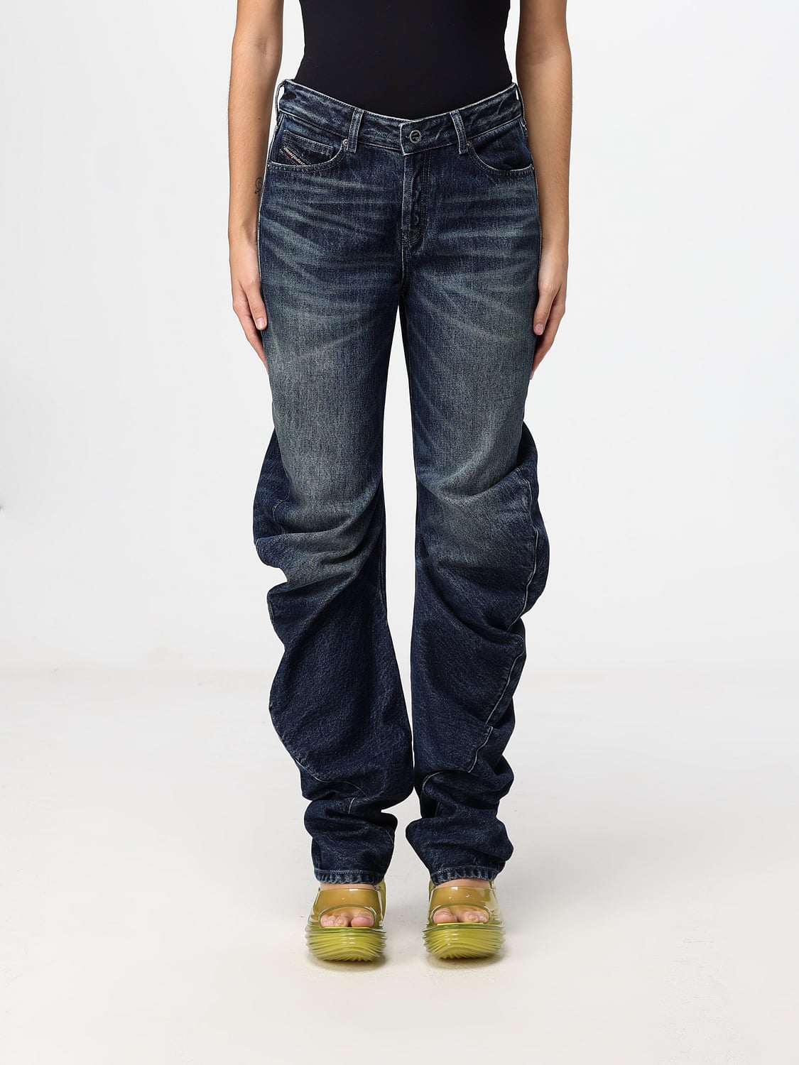 DIESEL JEANS: Jeans damen Diesel, Blau - Img 1