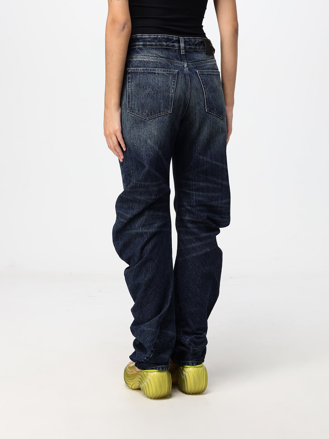 DIESEL JEANS: Jeans damen Diesel, Blau - Img 2