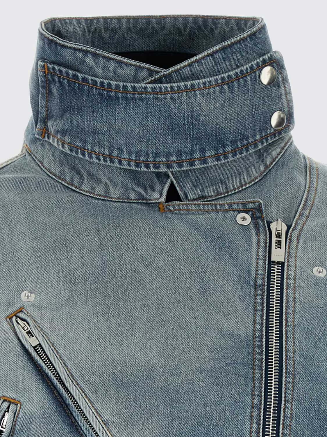 ALAÏA CHAQUETA: Chaqueta mujer AlaÏa, Azul Oscuro - Img 4