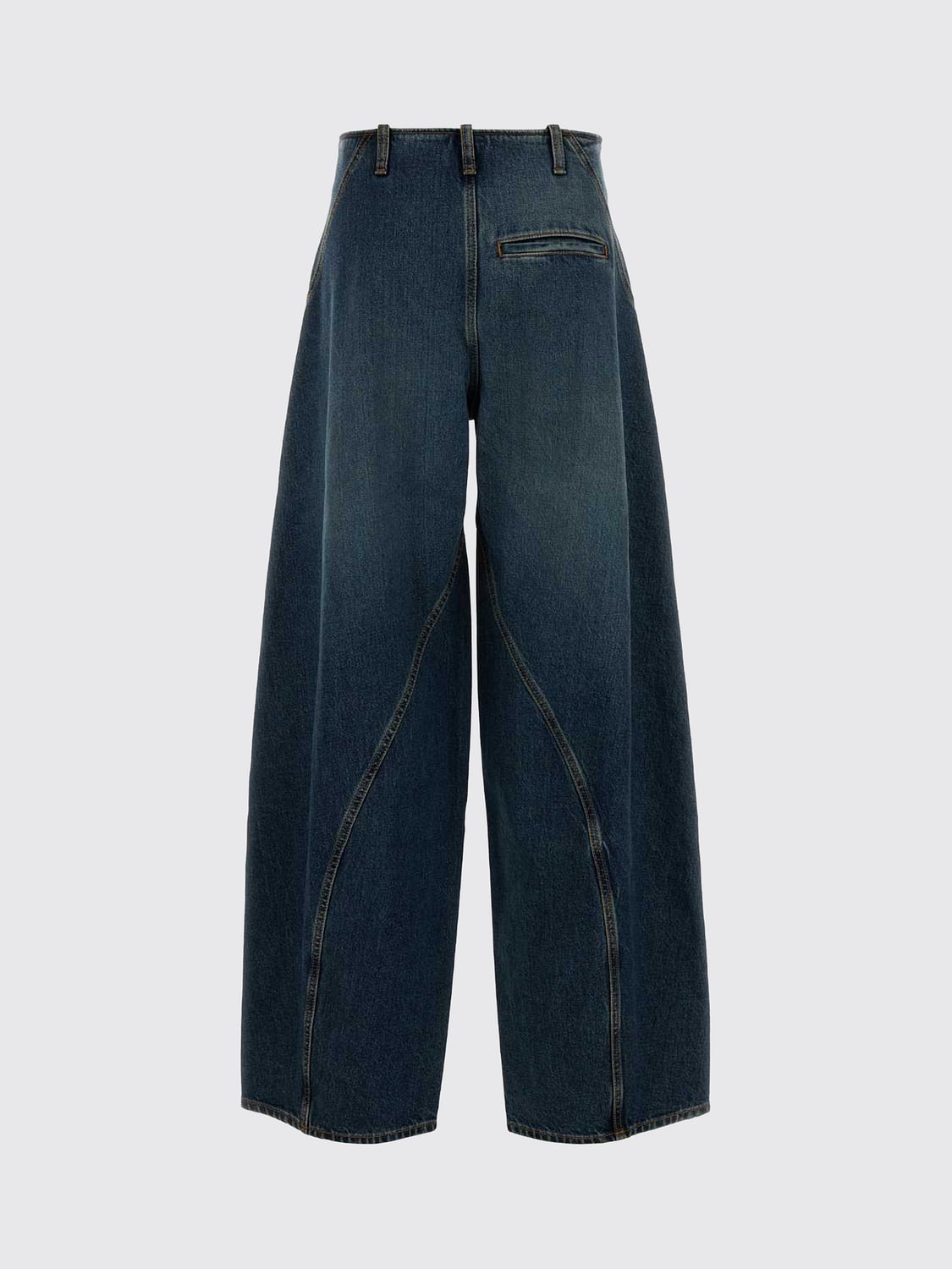ALAÏA VAQUEROS: Vaqueros mujer AlaÏa, Azul Oscuro - Img 3