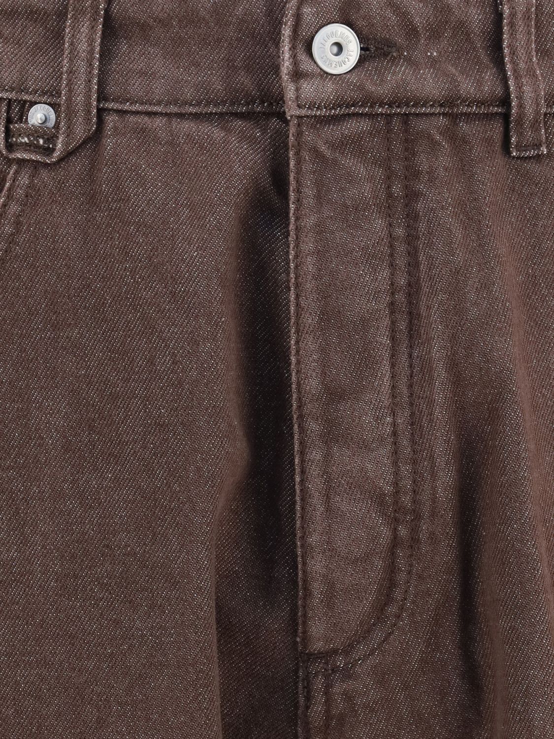 JACQUEMUS PANTS: Pants men Jacquemus, Brown - Img 4