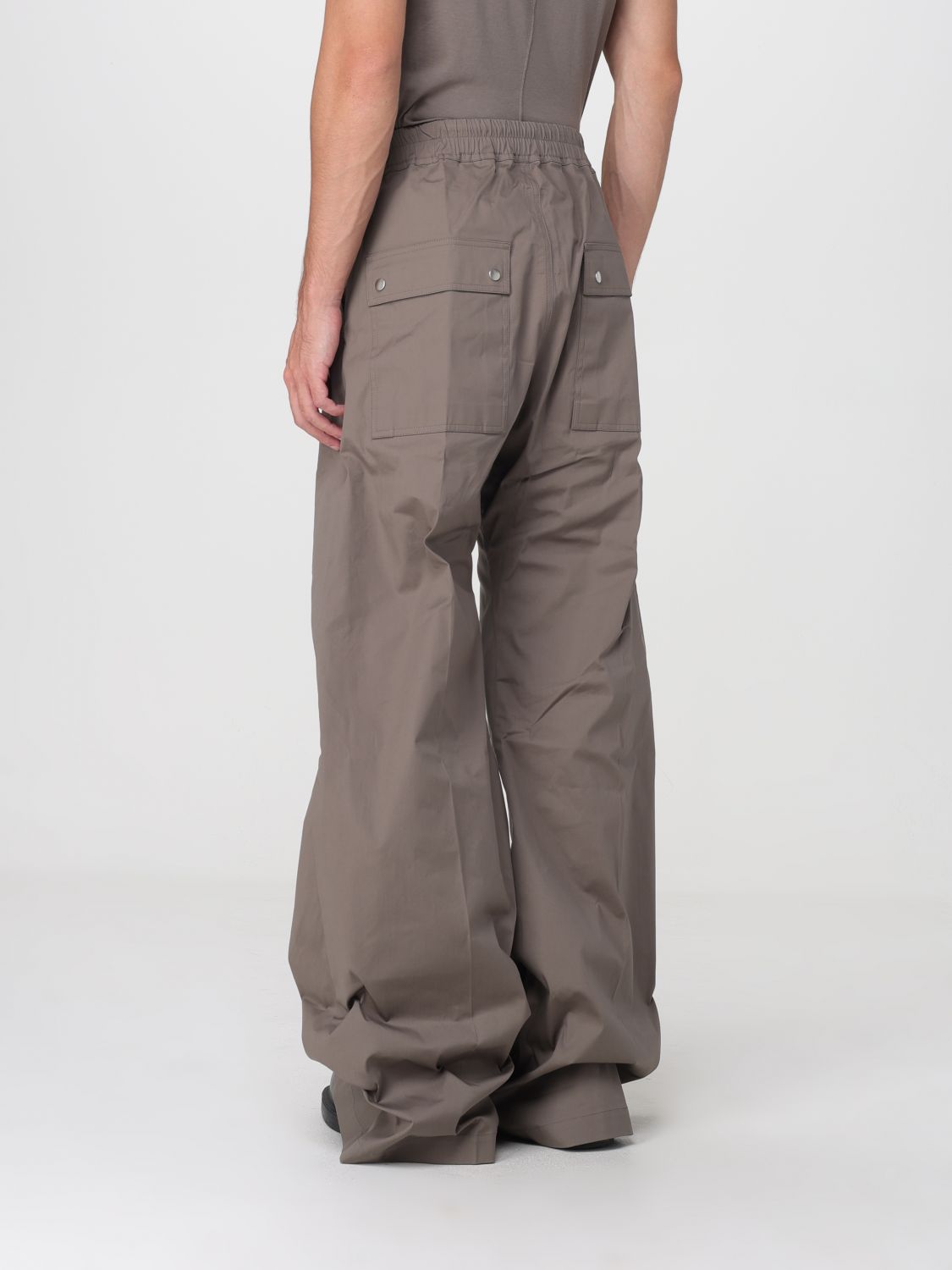 RICK OWENS 裤子: 裤子 男士 Rick Owens, 铁锈色 - Img 3