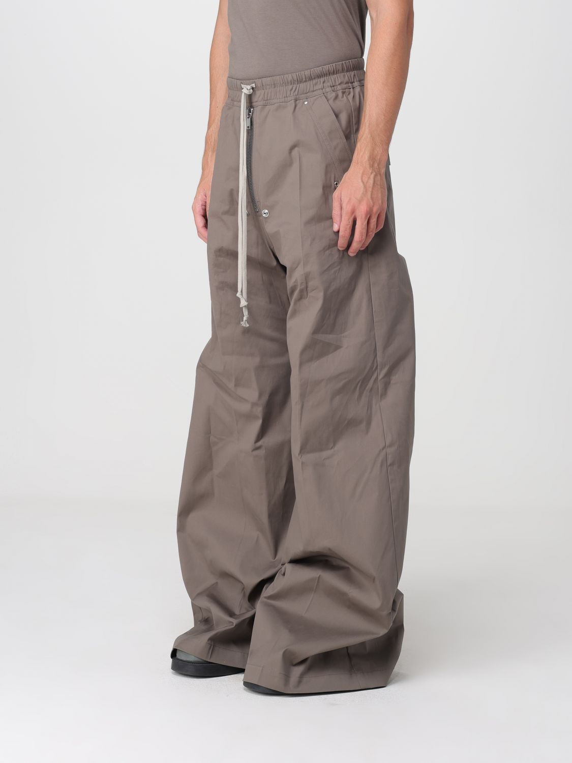 RICK OWENS 裤子: 裤子 男士 Rick Owens, 铁锈色 - Img 4