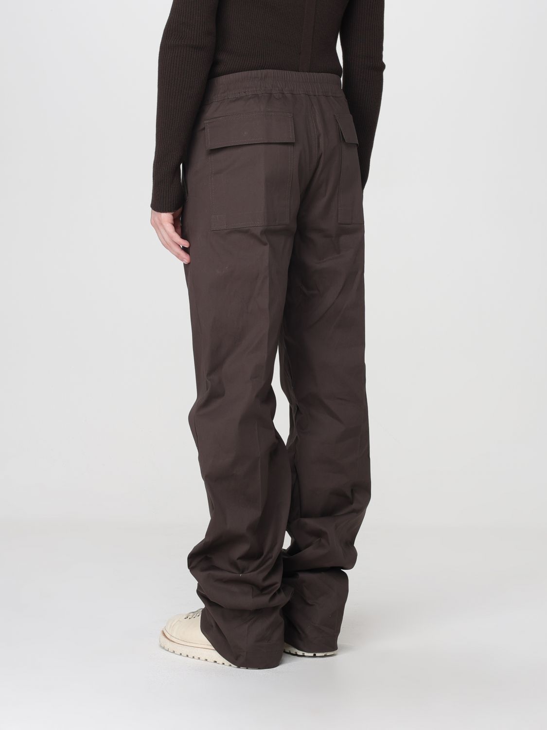 RICK OWENS 裤子: 裤子 男士 Rick Owens, 棕色 - Img 3