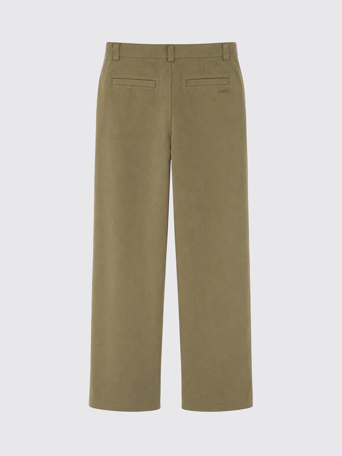 A.P.C. PANTS: A.P.C. Straight-Fit Mid-Rise Cotton Trousers with Slant Pockets, Beige - Img 3